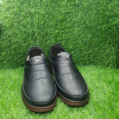 Black Slip-on Boot