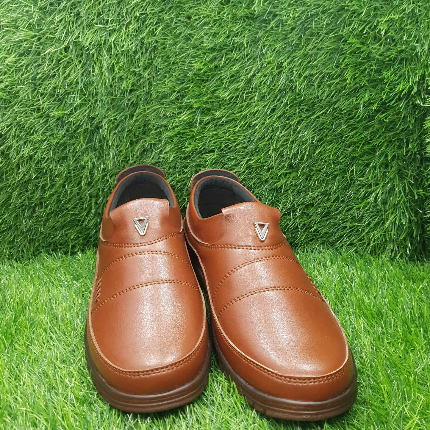 Brown Slip-on Boot