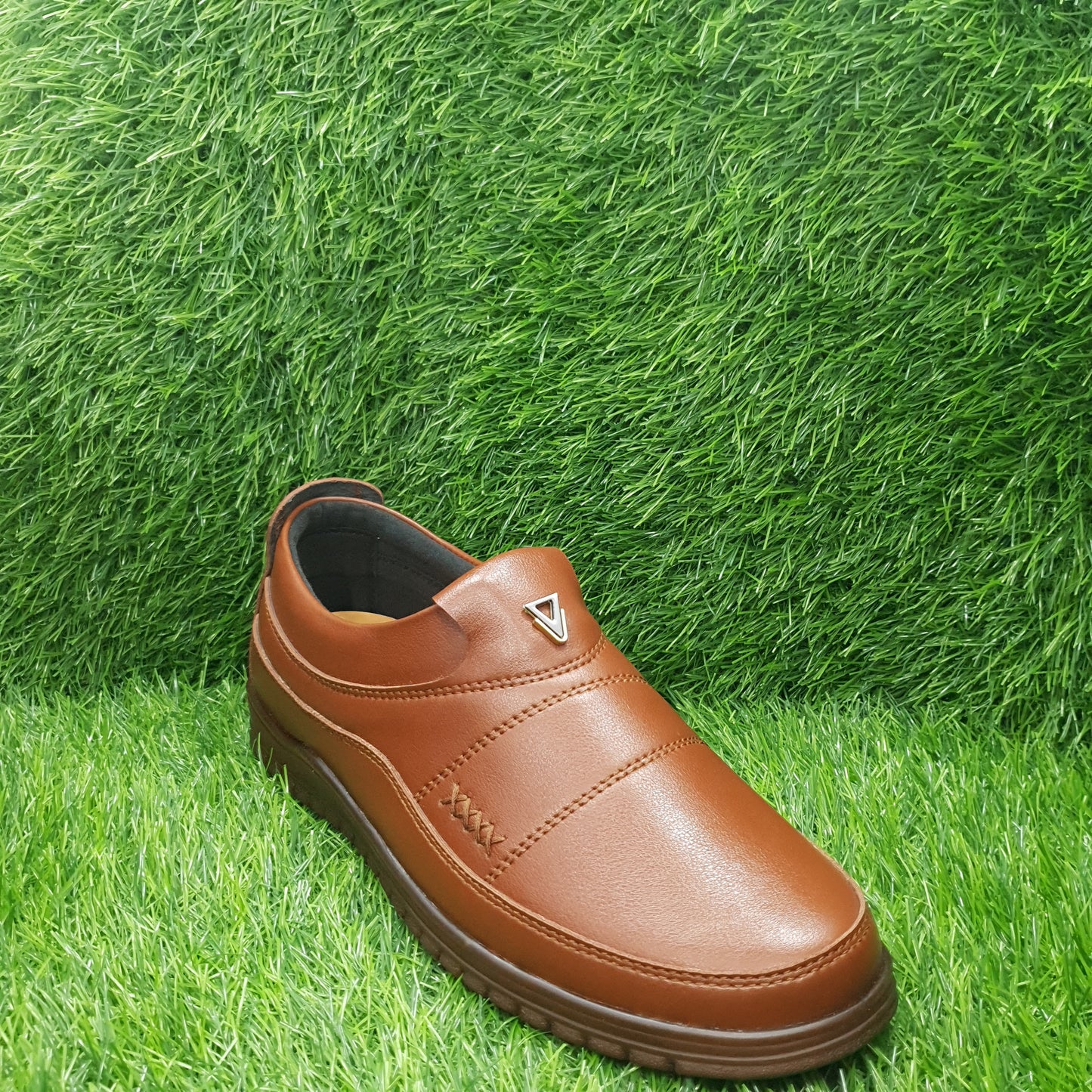 Brown Slip-on Boot