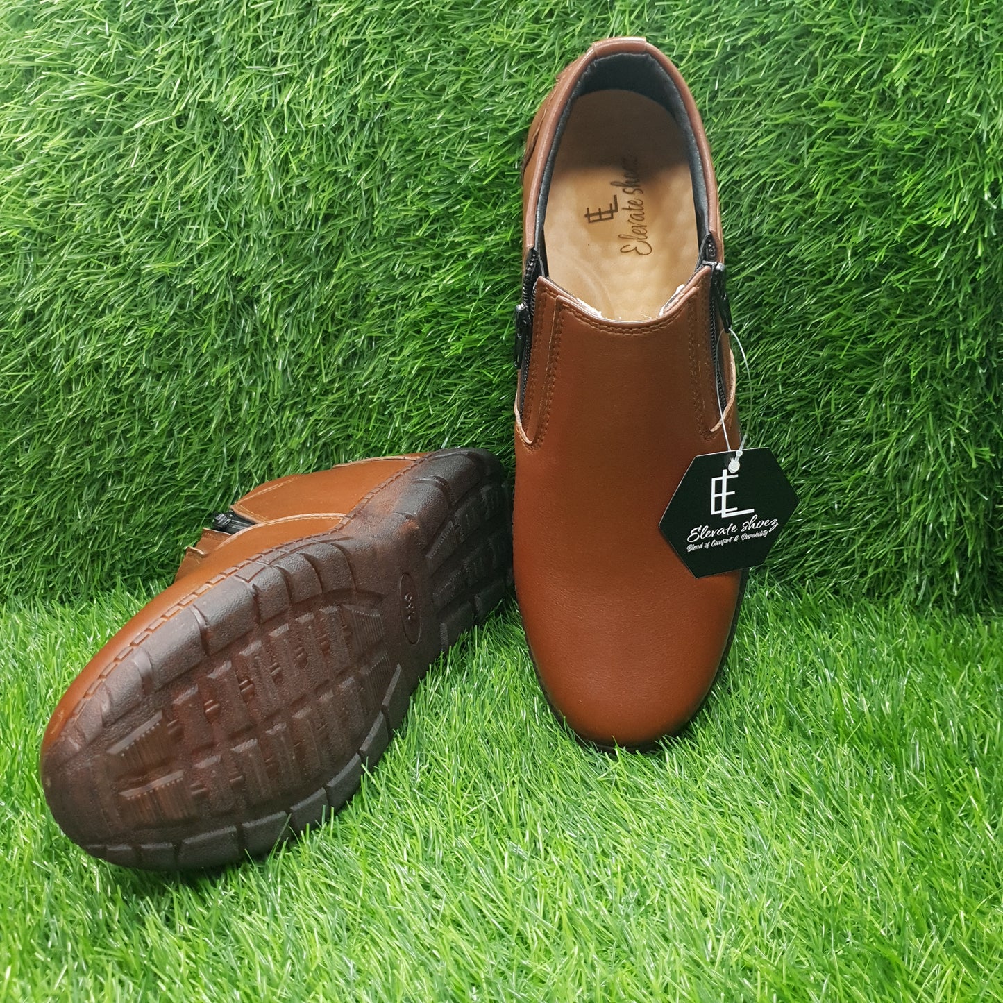 Elevate Brown Long Shoes